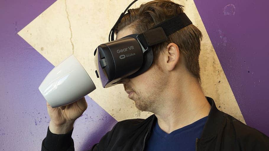 Virtual reality VR dining