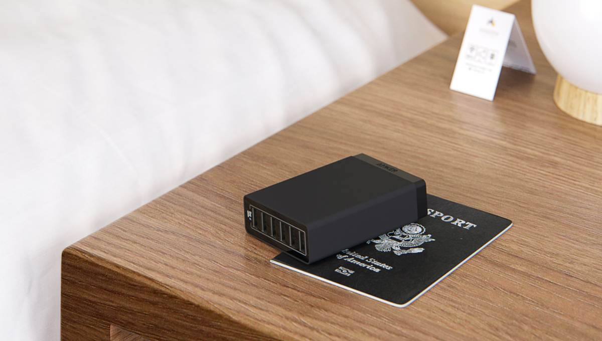 Anker PowerPort 6 USB chargers