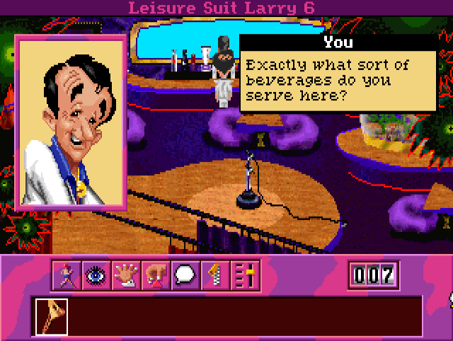 Leisure Suit Larry DOS-games computer vroeger