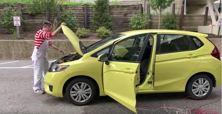 Ruitenwisser auto bewegen muziek