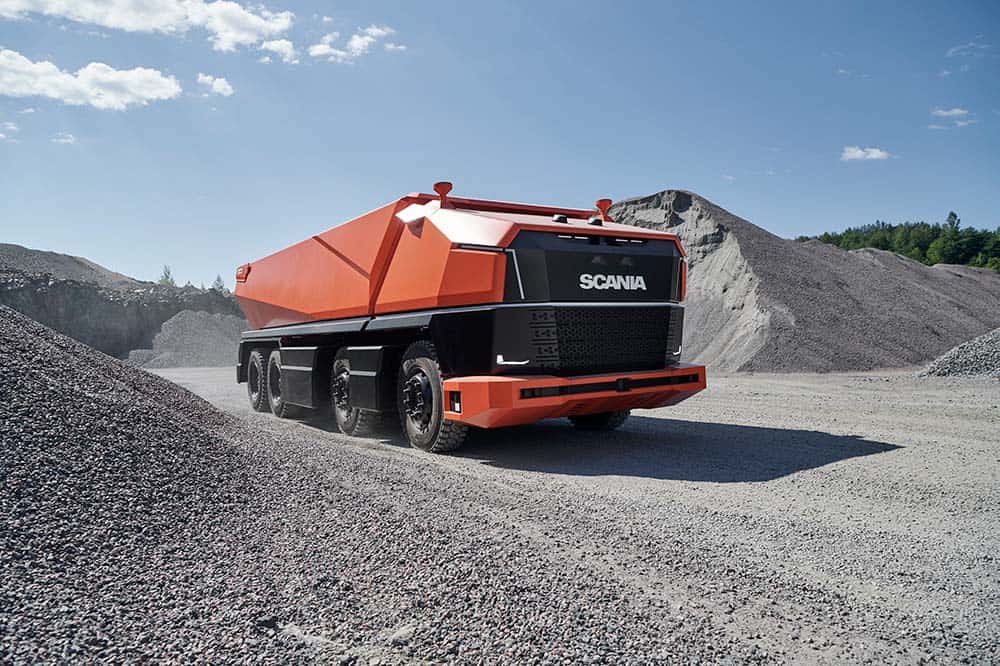 Scania AXL autonome vrachtwagen truck 1