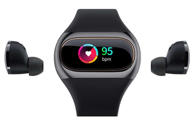 Wearbuds smartwatch opladen