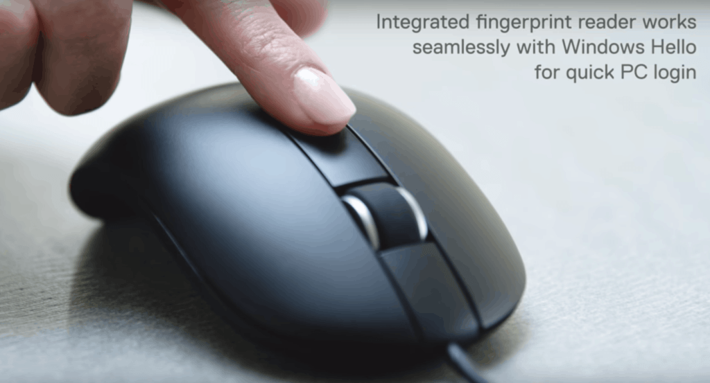 Dell mouse fingerprint