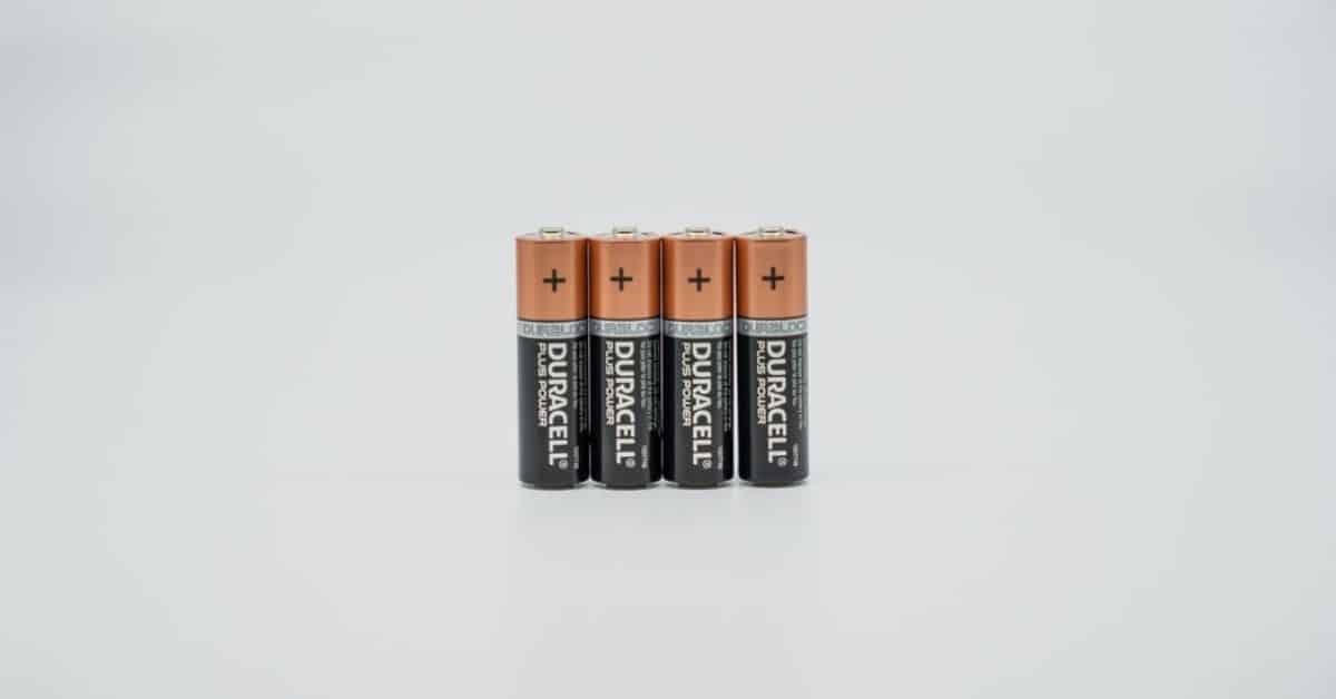 Batterijen voor batterijtester sfeerfoto