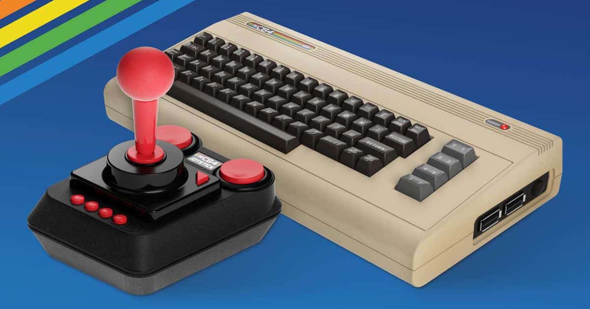 Commodore-64-mini-spelcomputer-gaming