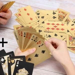 Gouden speelkaarten voor poker