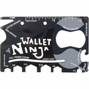Ninja Wallet Creditcard (18-in-1 multitool)