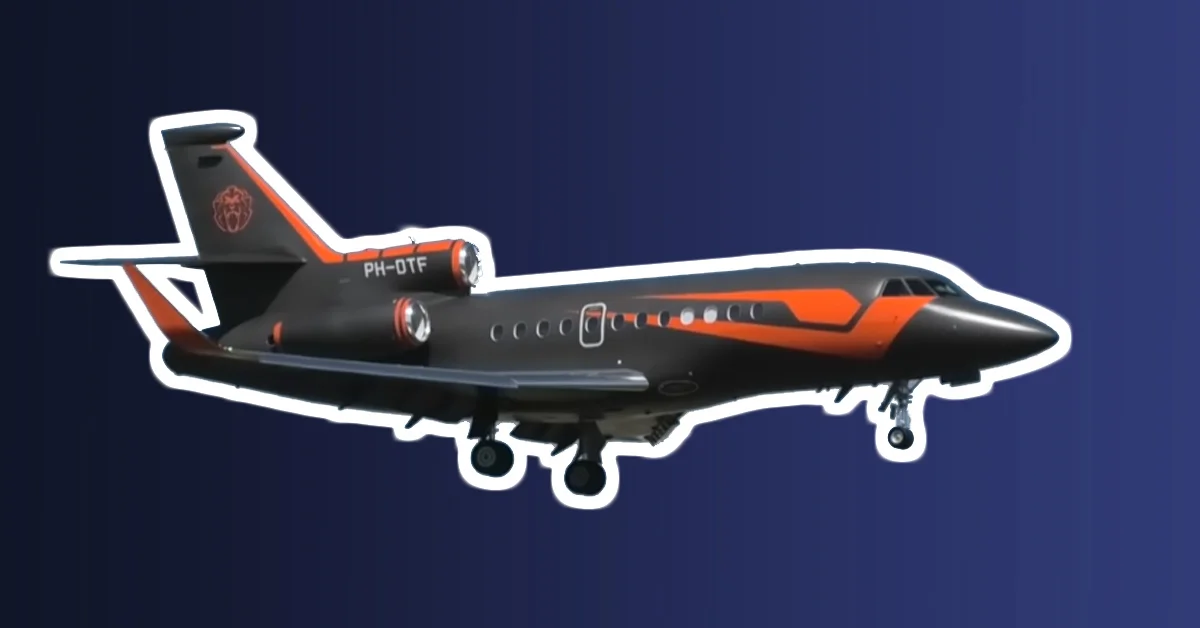 Privévliegtuig Max Verstappen feat