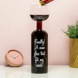Wijnfles wijnglas combinatie